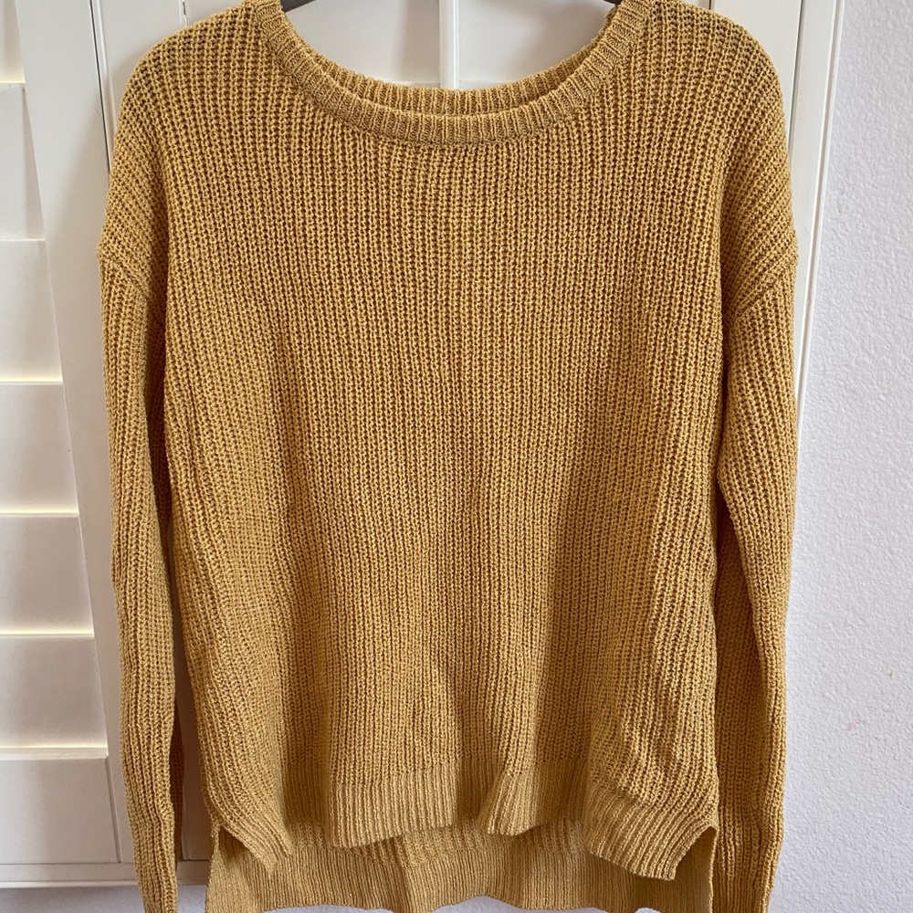 Mustard Yellow Sweater